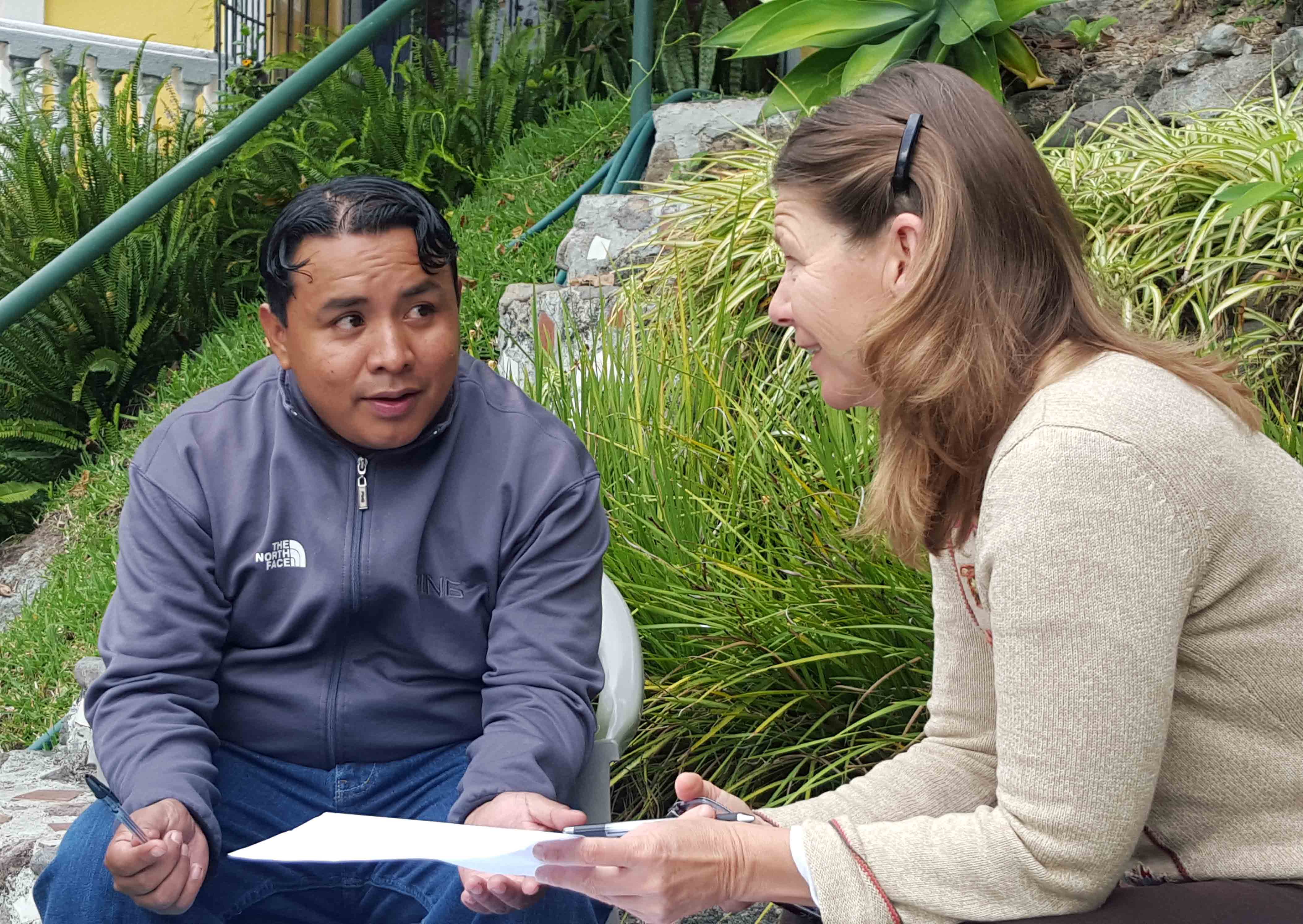 Spanish lesson in Lake Atitlan